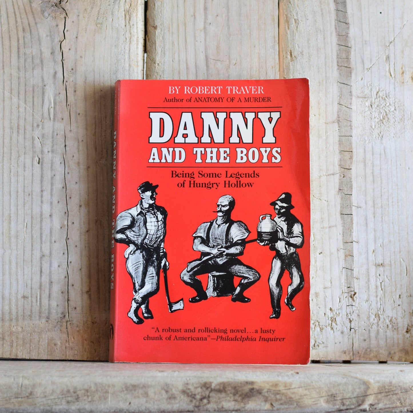 Vintage Fiction Paperback Novel: Robert Traver - Danny and the Boys