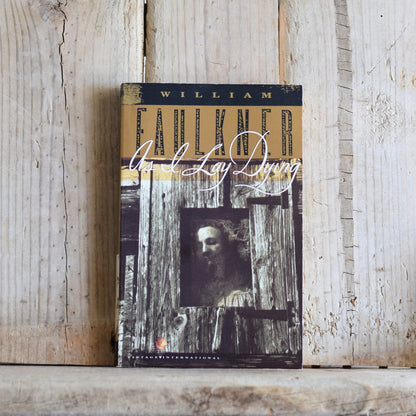 Vintage Fiction Paperback Novel: William Faulkner - As I Lay Dying