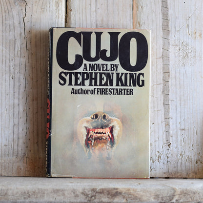 Vintage Horror Hardback Novel: Stephen King - Cujo BOOK CLUB EDITION