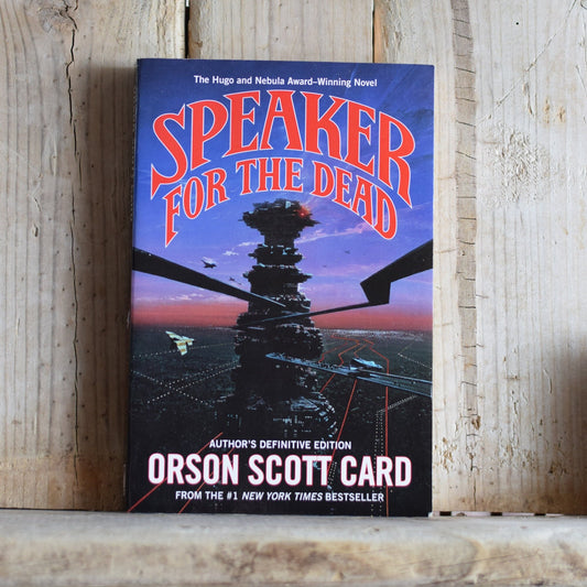 Vintage Sci-Fi Paperback Novel: Orson Scott Card - Speaker for the Dead