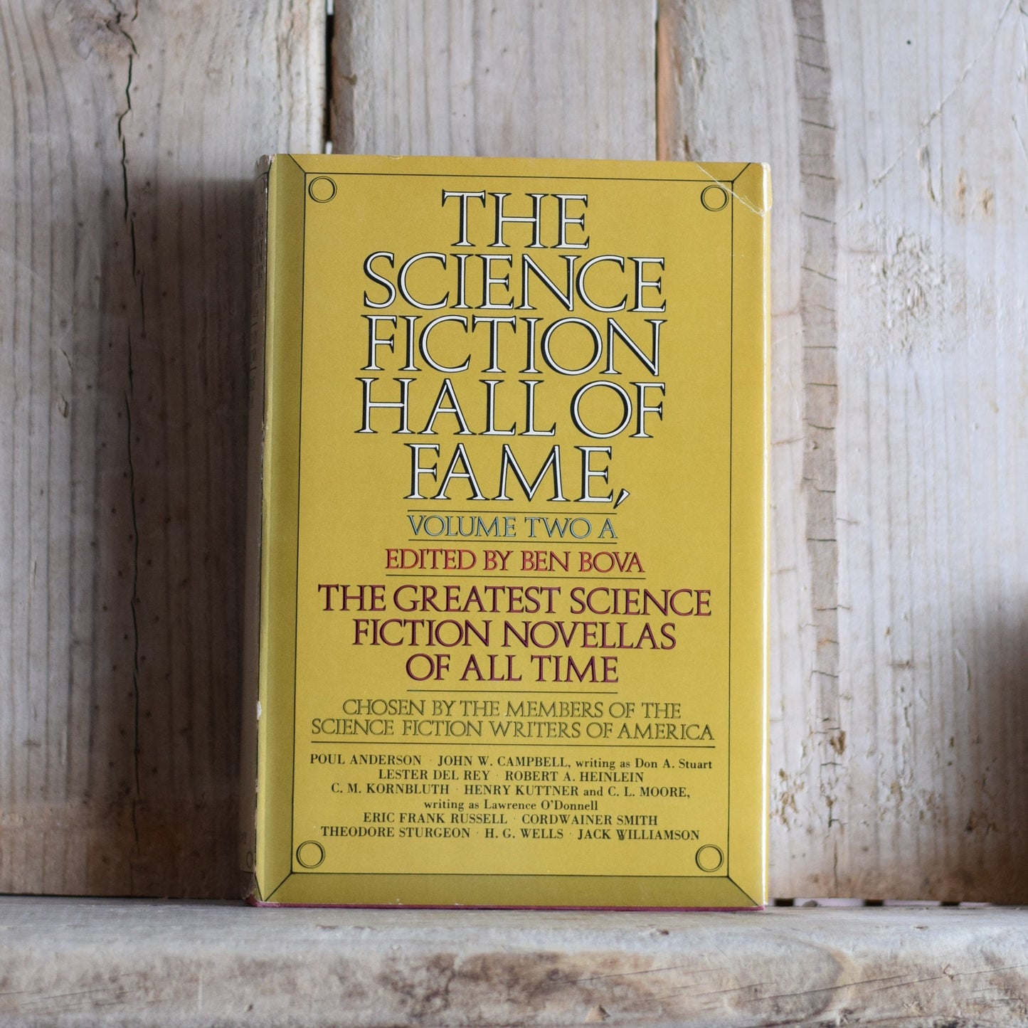 Vintage Sci-Fi Hardback: The Science Fiction Hall of Fame, Volume Two A, Edited by Ben Bova