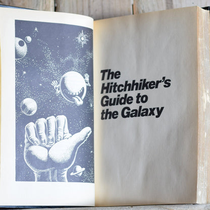 Vintage Sci-Fi Hardback Novel: Douglas Adams - The More Than Complete Hitchhiker's Guide SIGNED FIRST EDITION