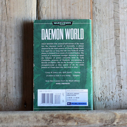 Vintage Sci-Fi Paperback Novel: Ben Counter - Warhammer 40,000 Daemon World FIRST EDITION/PRINTING