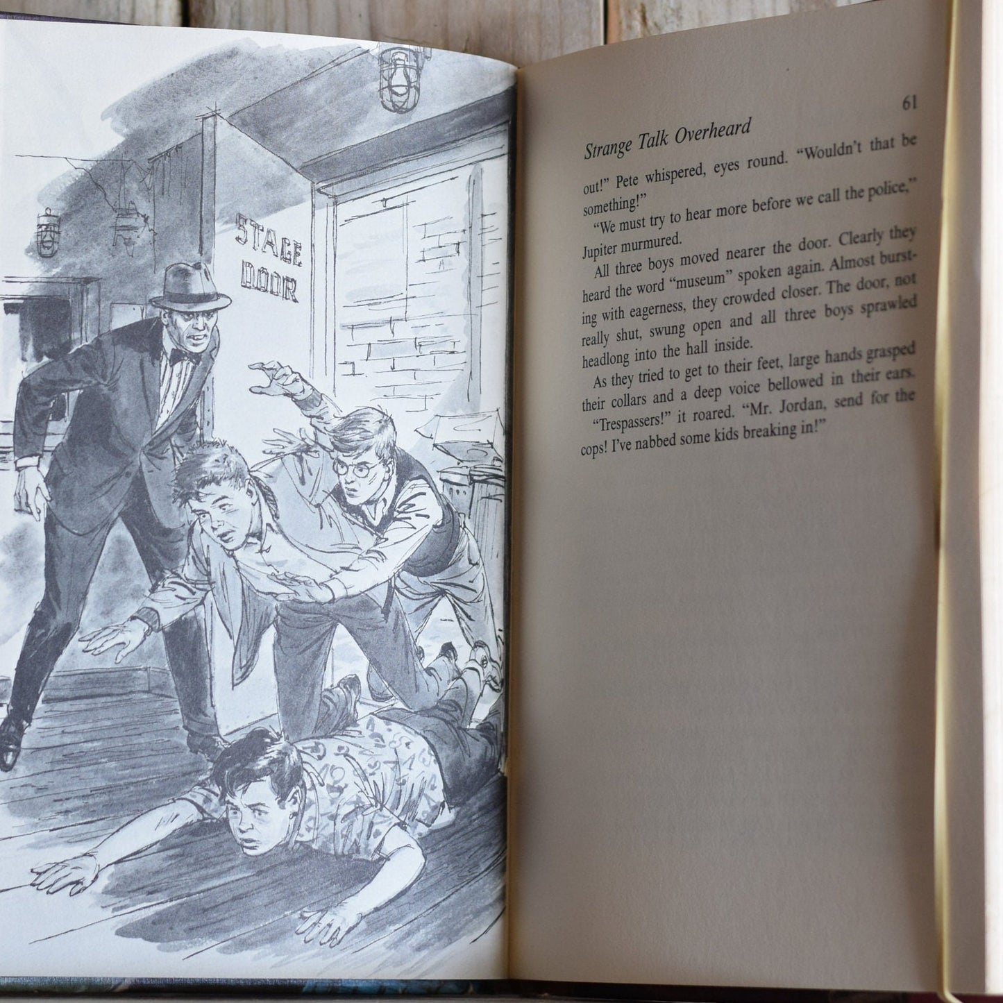 Vintage Fiction Hardback Novel: Alfred Hitchcock and The Three Investigators in The Mystery of the Vanishing Treasure 1966