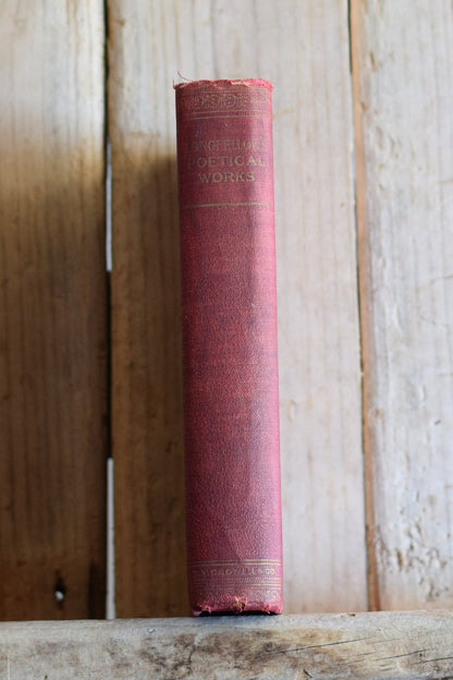 Vintage Fiction Hardback Poetry: Poems of Henry W Longfellow - Astor Edition 1901