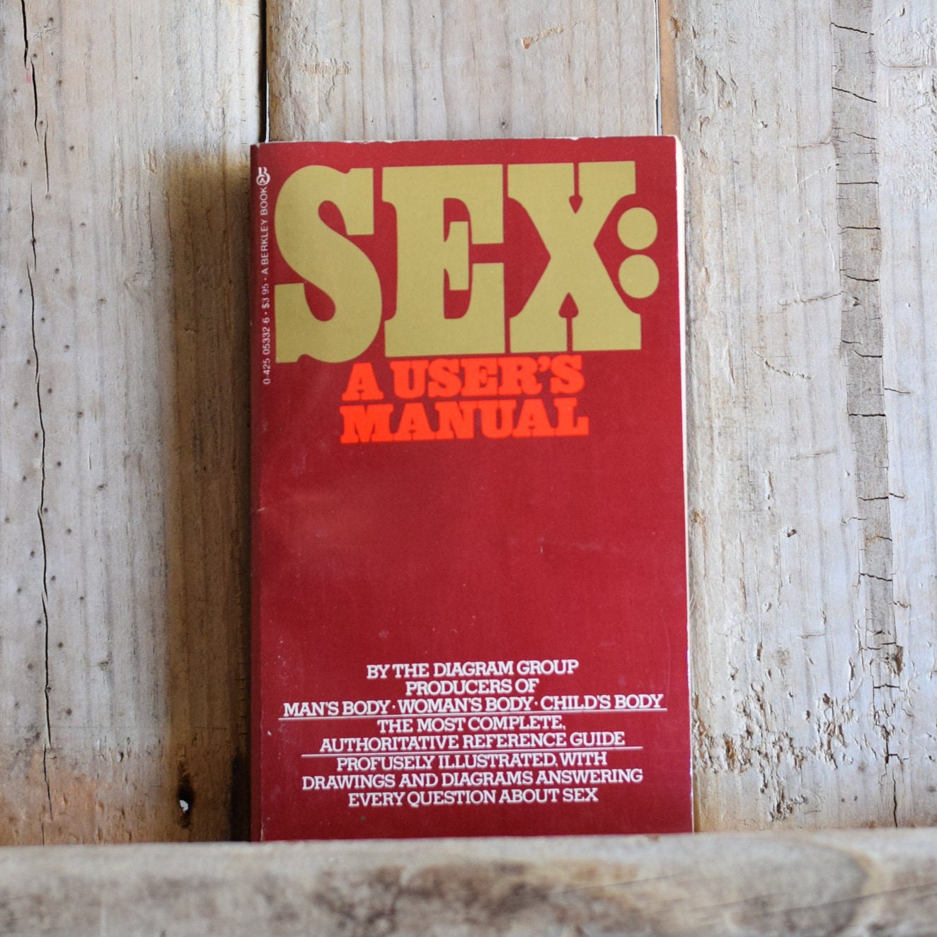 Vintage Non-Fiction Paperback: The Diagram Group - Sex, A User's Manual