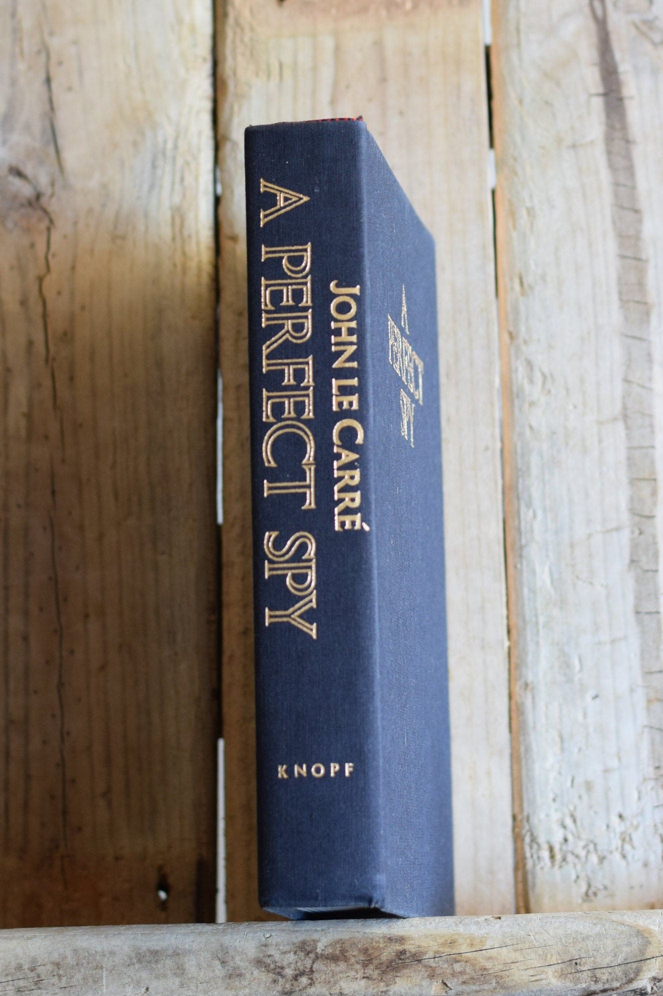 Vintage Fiction Hardback Novel: John Le Carre - A Perfect Spy FIRST EDITION