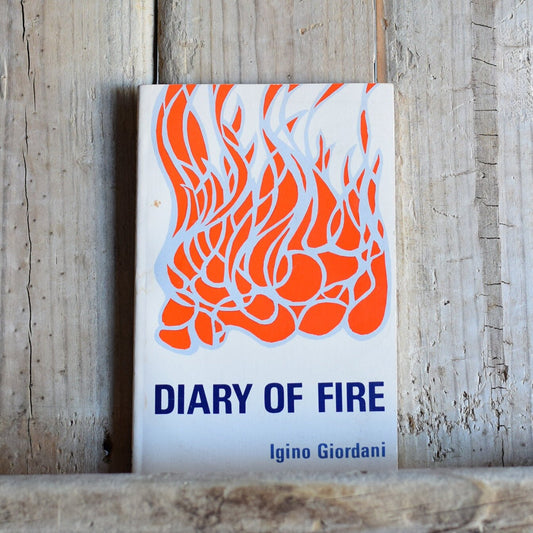Vintage Fiction Paperback Novel: Igino Giordani - Diary of Fire